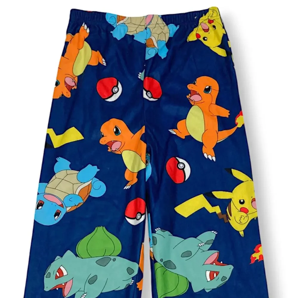 NEW Pokemon Gotta Catch 'Em All! Kids 10 Pikachu Charmander 2-Piece Pajama Set